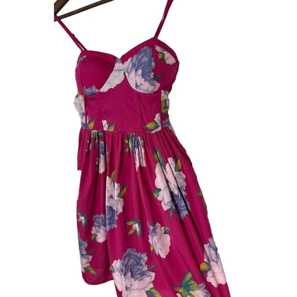 Band of Gypsies Floral Dress With‎ Pockets Size XSmall - Picture 1 of 9